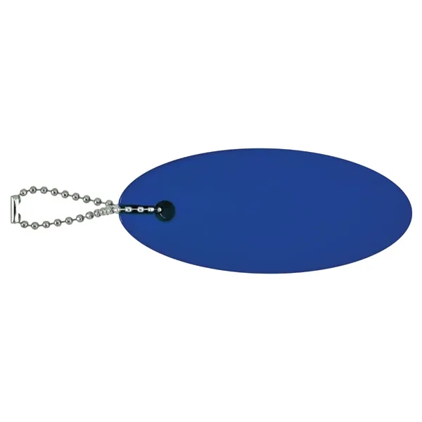 Oval shaped floating keychain made of squeezable polyurethane foam.... from ASI 57655 STOPNGO Line