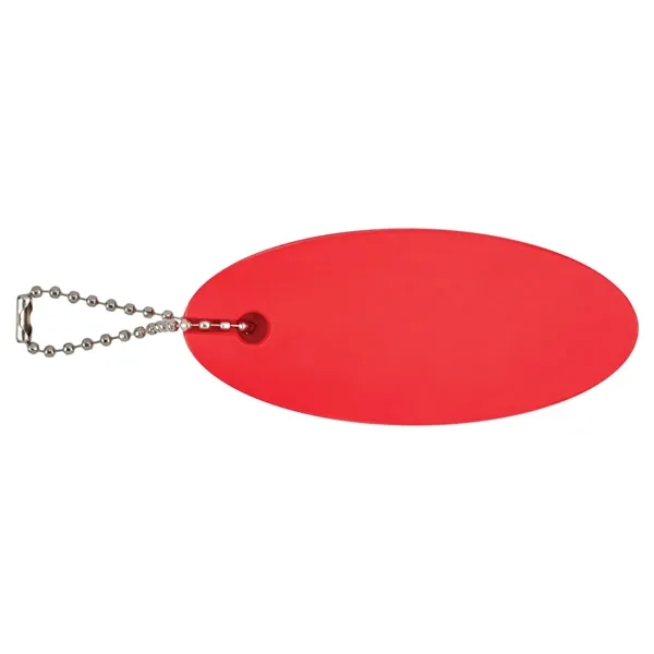 Oval shaped floating keychain made of squeezable polyurethane foam.... from ASI 57655 STOPNGO Line