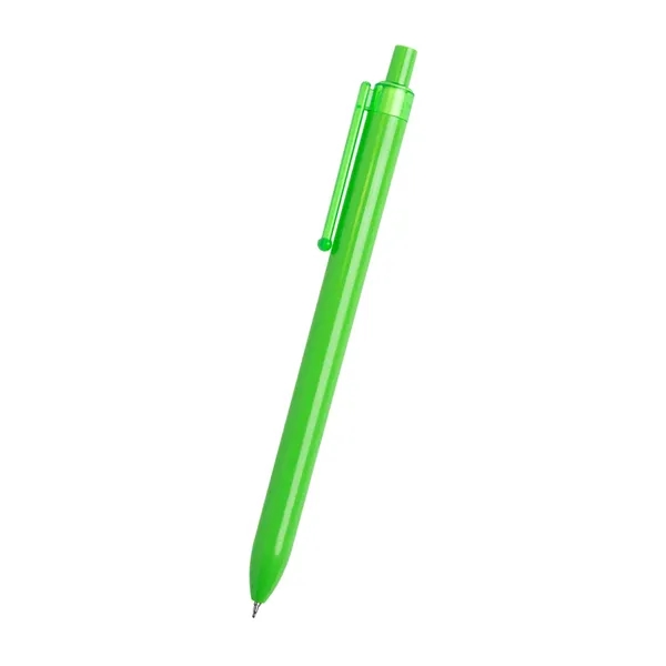 Plunger action gel ink pen made with recycled ABS.... from ASI 61125 Hit Promotional Products / Hit®