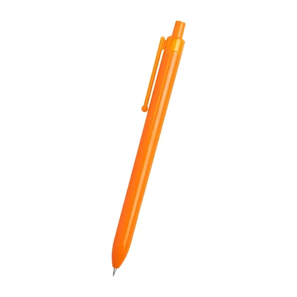 Plunger action gel ink pen made with recycled ABS.... from ASI 61125 Hit Promotional Products / Hit®