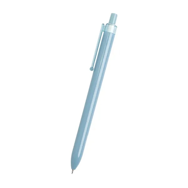 Plunger action gel ink pen made with recycled ABS.... from ASI 61125 Hit Promotional Products / Hit®