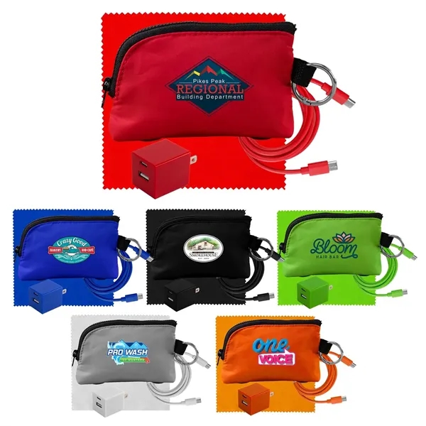 Zip Around A+C to C Cable, Wall & Cloth Set... from ASI 30208 A P Specialties / AP Specialties