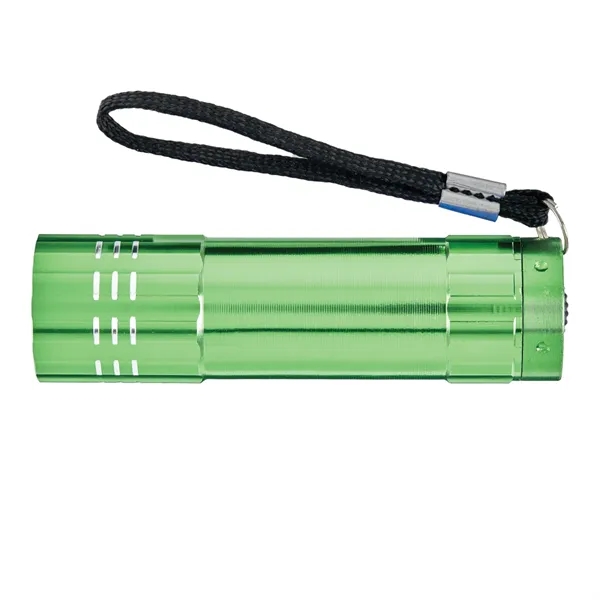 Flashlight made of aluminum with COB LED bulbs and a strap.... from ASI 57655 STOPNGO Line