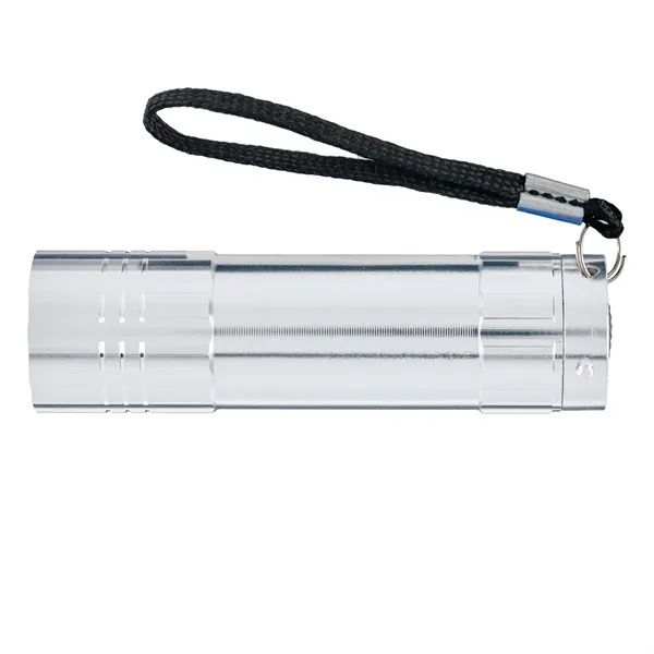 Flashlight made of aluminum with COB LED bulbs and a strap.... from ASI 57655 STOPNGO Line