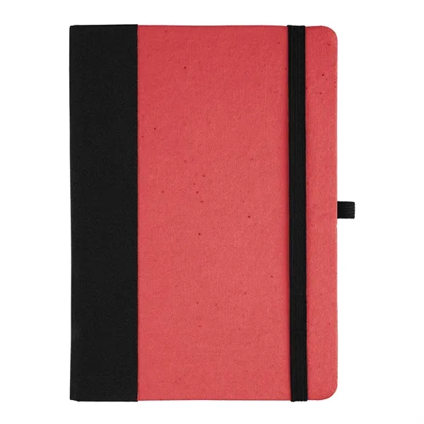 Pulp cover journal with 80 lined pages, bookmark, elastic pen loop... from ASI 61125 Hit Promotional Products / Hit®