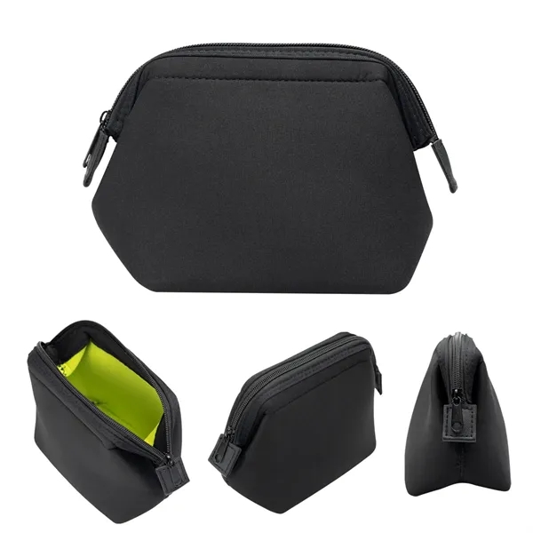 Polyester and EVA pouch with zippered main compartment.... from ASI 61125 Hit Promotional Products / Hit®