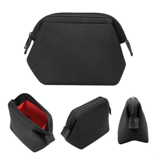 Polyester and EVA pouch with zippered main compartment.... from ASI 61125 Hit Promotional Products / Hit®