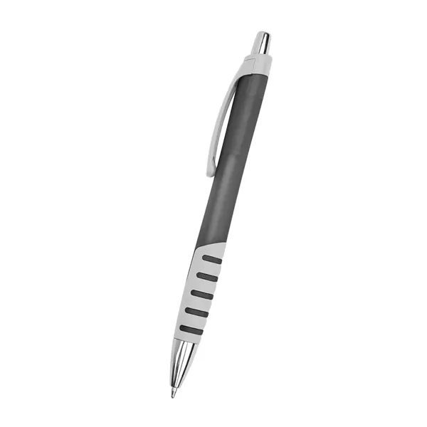 Plunger action ballpoint pen made with recycled ABS plastic.... from ASI 61125 Hit Promotional Products / Hit®