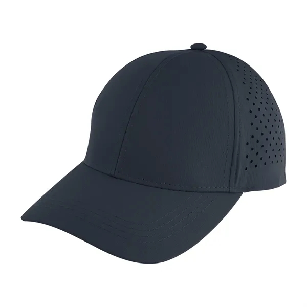6 panel cap made from 100% rPET with perforated back panels... from ASI 61125 Hit Promotional Products / Hit®