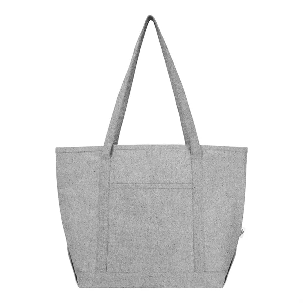 Recycled cotton tote bag with 30" carry handles.... from ASI 61125 Hit Promotional Products / Hit®
