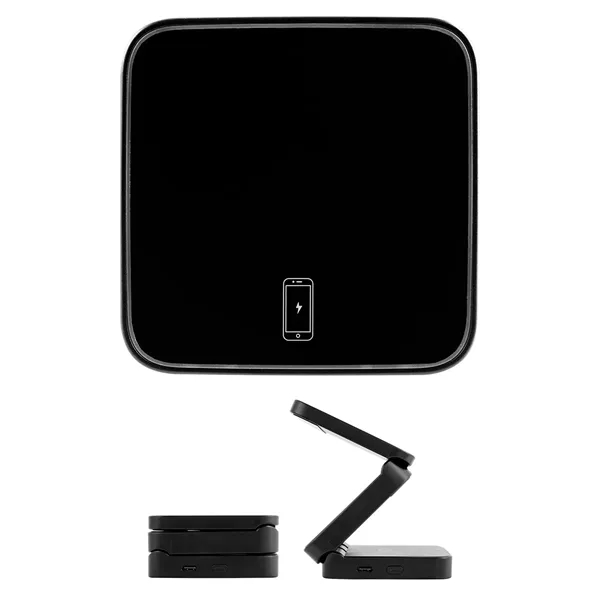 15W magnetic multi-charging station for QI-enabled devices.... from ASI 61125 Hit Promotional Products / Hit®