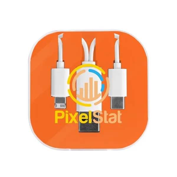 3-in-1 charging cable with phone stand.... from ASI 61125 Hit Promotional Products / Hit®