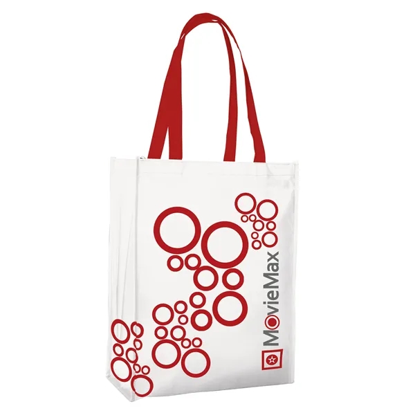 Laminated Non-Woven Portrait Tote... from ASI 40480 Koozie Group / Norwood