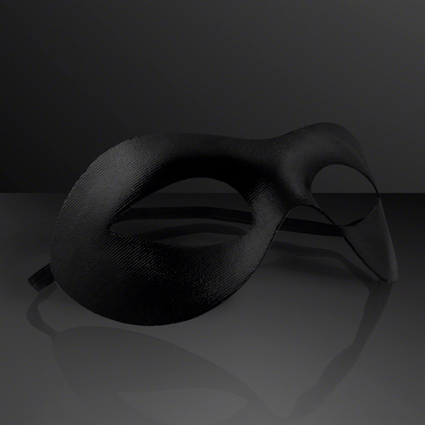 Blank or imprinted. Black Classic Superhero Mask (NON-Light Up)... from ASI 34194 ALightPromos