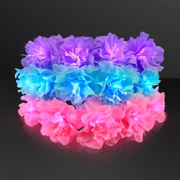 LED Flower Halo Crown, One Size Fits All. No Imprint, Blank... from ASI 34194 ALightPromos / Alight Promotional Products