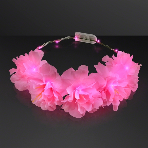 LED Flower Halo Crown, One Size Fits All. No Imprint, Blank... from ASI 34194 ALightPromos / Alight Promotional Products