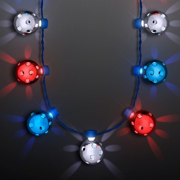 Disco Light Party Necklaces; Unimprinted, Blank Product.... from ASI 34194 ALightPromos / Alight Promotional Products