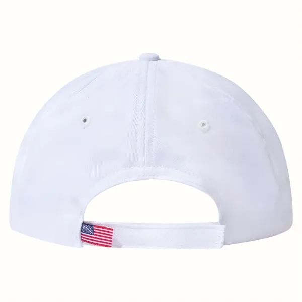 Low style structured six panel cap which is 100% Union Made... from ASI 73775 Unionwear
