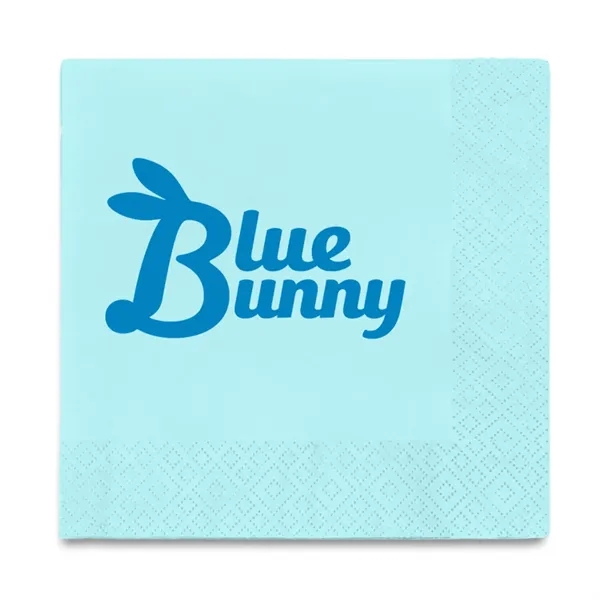 5" x 5" colored two-ply beverage napkins made in the USA... from ASI 91880 Tranter Graphics Inc