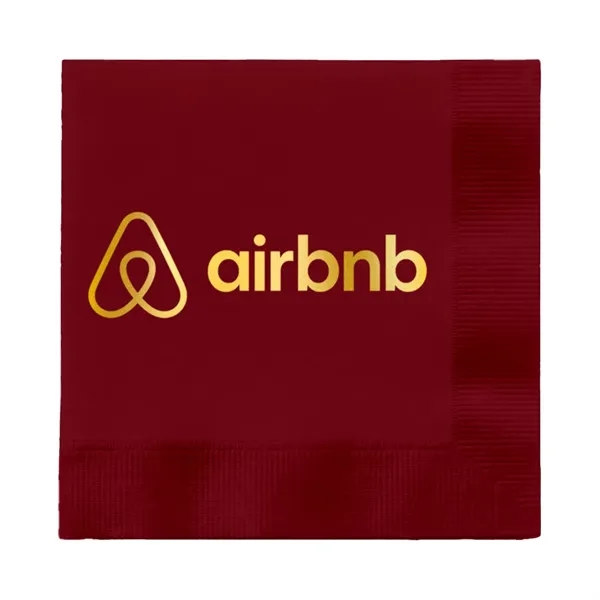 6.5" paper luncheon 2-ply napkin made in the USA with recycled... from ASI 91880 Tranter Graphics Inc