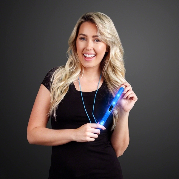 Flashing LED Patrol Wand with 27" lanyard. Blank or Imprinted.... from ASI 34194 ALightPromos / Alight Promotional Products