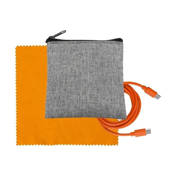 Recycled A+C to C Cable & Cloth Set... from ASI 30208 A P Specialties / AP Specialties