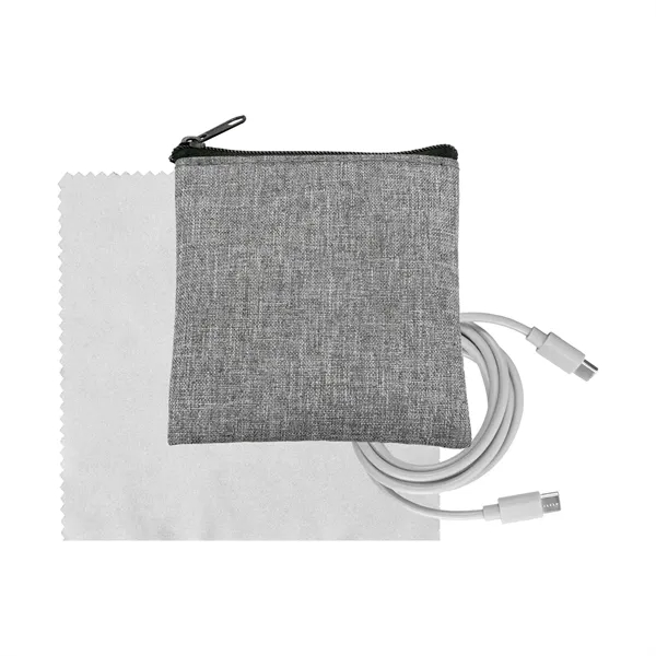 Recycled A+C to C Cable & Cloth Set... from ASI 30208 A P Specialties / AP Specialties