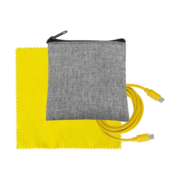 Recycled A+C to C Cable & Cloth Set... from ASI 30208 A P Specialties / AP Specialties