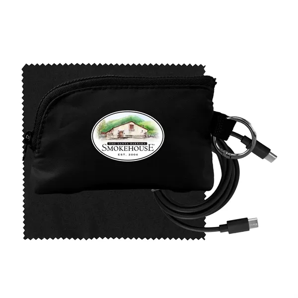 Zip Around C to C Cable & Cloth Set... from ASI 30208 A P Specialties / AP Specialties