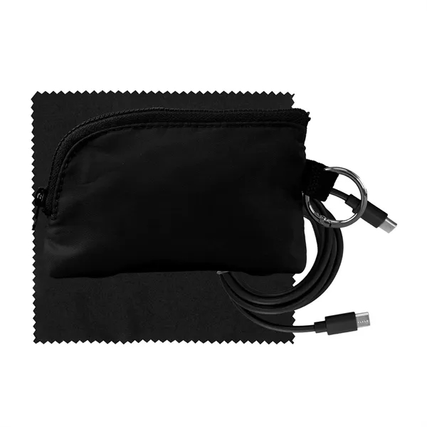 Zip Around C to C Cable & Cloth Set... from ASI 30208 A P Specialties / AP Specialties