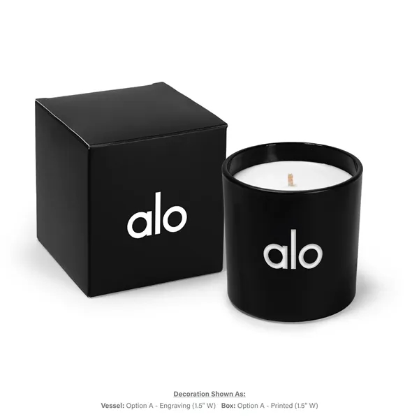 Black glass provides a rich, modern background for your laser engraved... from ASI 38850 Bath Promotions