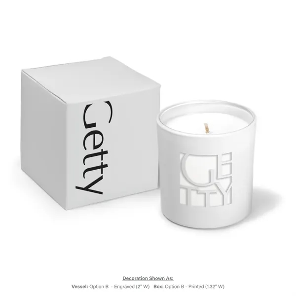 White glass creates a brilliant background for your laser engraved artwork... from ASI 38850 Bath Promotions