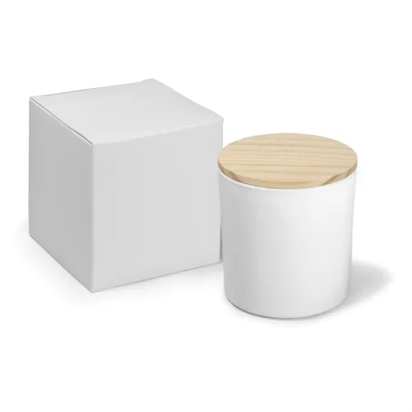 White glass creates a brilliant background for your laser engraved artwork... from ASI 38850 Bath Promotions