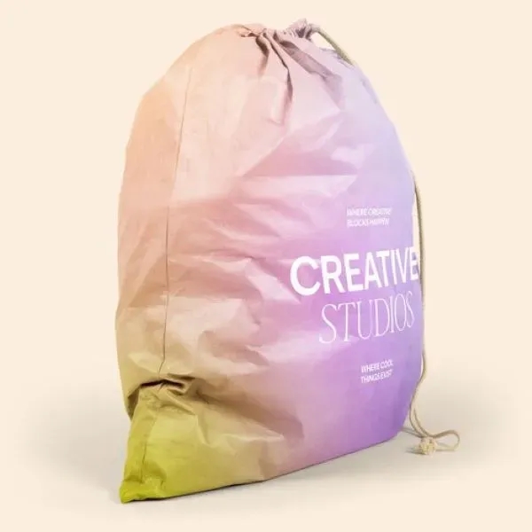 The Bubbles tote is a sturdy bag with a drawstring closure... from ASI 74710 Numo