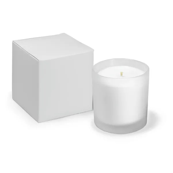 Classic, frosted glass provides a muted background for your printed artwork... from ASI 38850 Bath Promotions