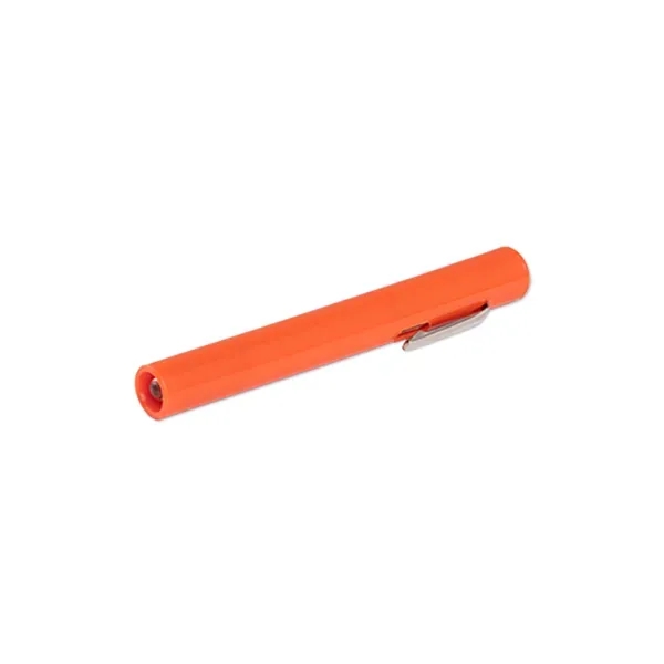 Disposable penlight with a clip, incandescent bulb and 2 AAA batteries.... from ASI 98360 WOWLine / WOWLine®