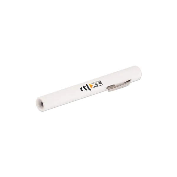 Disposable penlight with a clip, incandescent bulb and 2 AAA batteries.... from ASI 98360 WOWLine / WOWLine®