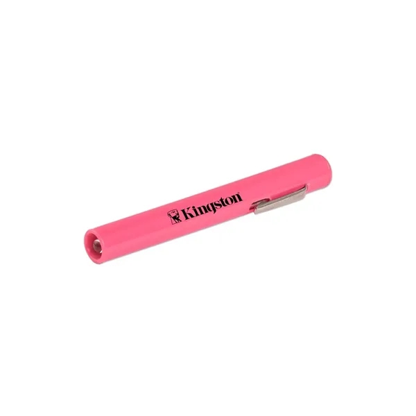Disposable penlight with a clip, incandescent bulb and 2 AAA batteries.... from ASI 98360 WOWLine / WOWLine®