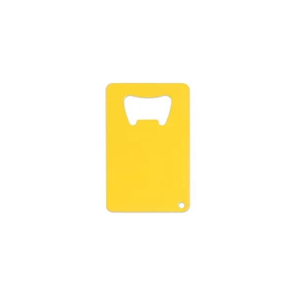 Stainless steel card-shaped bottle opener.... from ASI 98360 WOWLine / WOWLine®