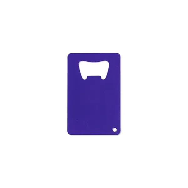 Stainless steel card-shaped bottle opener.... from ASI 98360 WOWLine / WOWLine®