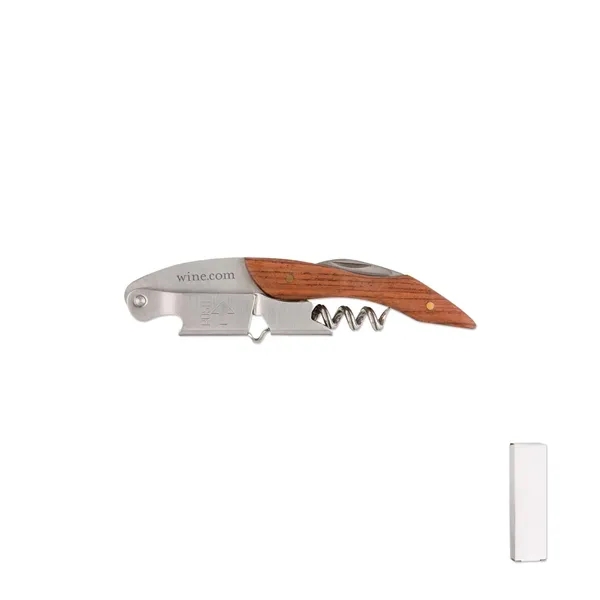 Corkscrew with a foil cutter, handle and bottle opener.... from ASI 98360 WOWLine / WOWLine®