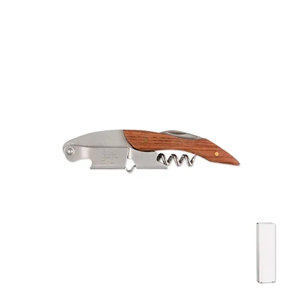 Corkscrew with a foil cutter, handle and bottle opener.... from ASI 98360 WOWLine / WOWLine®