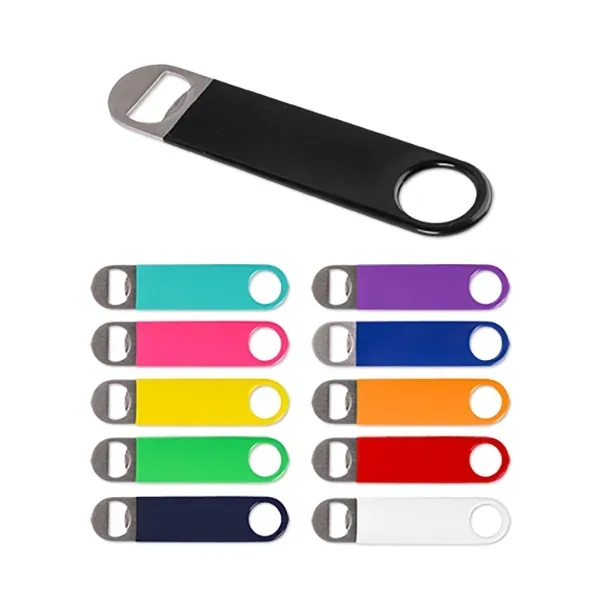 Stainless steel bottle opener.... from ASI 98360 WOWLine / WOWLine®