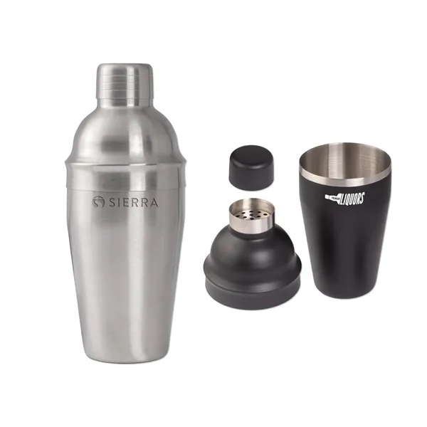 18-ounce stainless steel cocktail shaker with a strainer and pourer.... from ASI 98360 WOWLine / WOWLine®