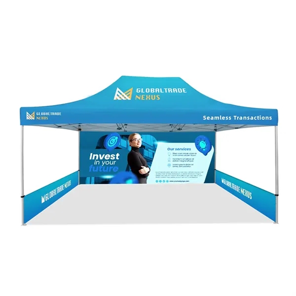 10x20ft Standard Hex Aluminum Frame Tent Kit, 40mm, 1.2mm thick w/full... from ASI 49891 Discount Marketing Products