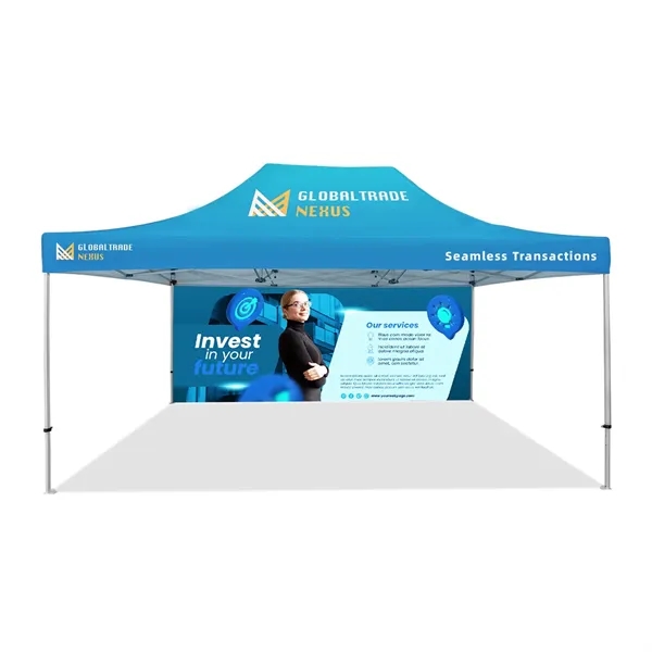 10x20ft Standard Hex Aluminum Frame Tent Kit, 40mm, 1.2mm thick w/full... from ASI 49891 Discount Marketing Products