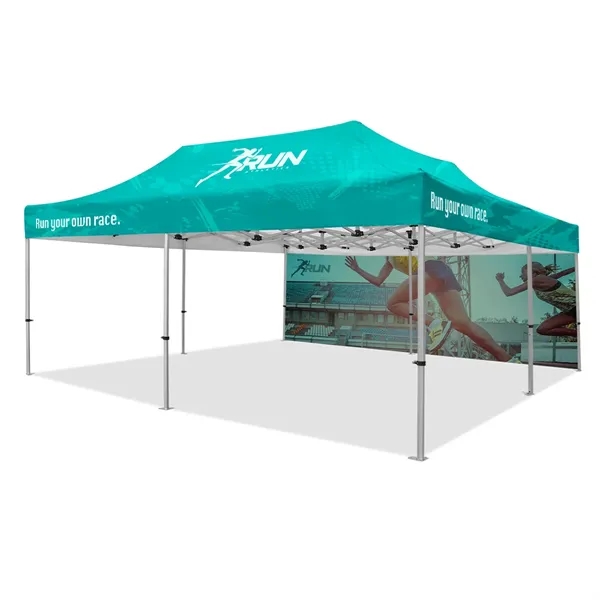 20x20ft Premium Hex Aluminum Frame Tent Kit, 50mm, 2mm thick w/full... from ASI 49891 Discount Marketing Products / DMP