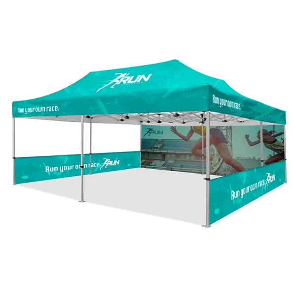 20x20ft Premium Hex Aluminum Frame Tent Kit, 50mm, 2mm thick w/full... from ASI 49891 Discount Marketing Products / DMP