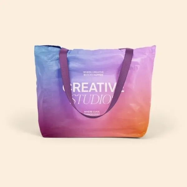 The Daily Grind Super Size Tote will carry your magazines, books,... from ASI 74710 Numo