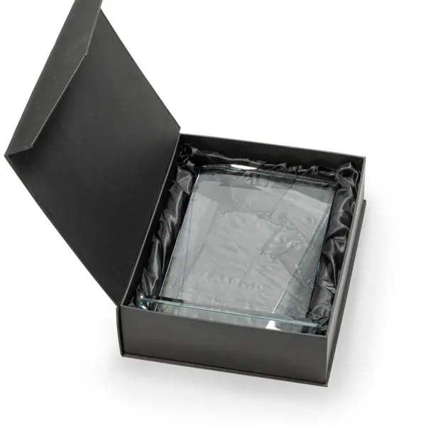 The Shamrock is a tall rectangular award that features geometric bevels... from ASI 84592 St Regis Group / St Regis